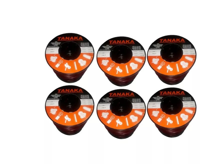 Trimmer Line 3.5mm x 2kg Tanaka Brushcutter x 6 - Turfmaster